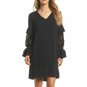 New! Kobi Halperin Alda Lace Sleeve Dress‎